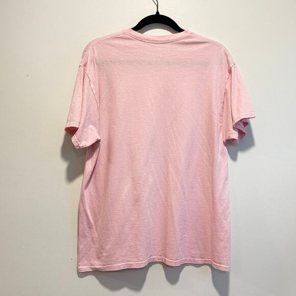 Miami Beach Neon Colors Tee Pink Large Summer fun VTG Style Mens Surfing Florida - Picture 4 of 4